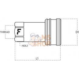 Coupleur femelle 3/8 BSP | FASTER Coupleur femelle 3/8 BSP | FASTERPR#781227