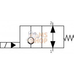 Vanne 2/2 SVP12-NOR-00-00-PN-B-00 | DANFOSS Vanne 2/2 SVP12-NOR-00-00-PN-B-00 | DANFOSSPR#977307