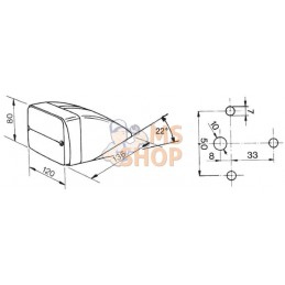 Feu de position avant +clignotant | COBO Feu de position avant +clignotant | COBOPR#891642