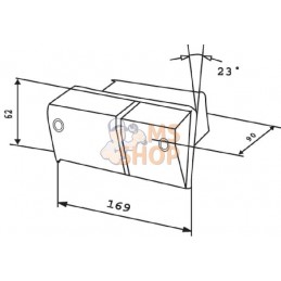 Feu de position avant +clignotant droit | COBO Feu de position avant +clignotant droit | COBOPR#891651