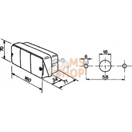 Feu de position avant +clignotant gauche | COBO Feu de position avant +clignotant gauche | COBOPR#891636