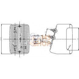 Feu de position avant +clignotant droit | COBO Feu de position avant +clignotant droit | COBOPR#891662