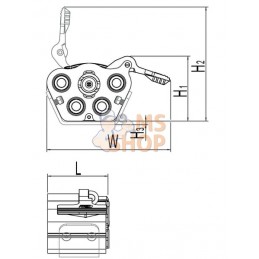 Multi-X Q12.5/19 côté raccord | CEJN Multi-X Q12.5/19 côté raccord | CEJNPR#823829