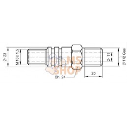 Raccord tournant 1/2" | DI NATALE-BERTELLI Raccord tournant 1/2" | DI NATALE-BERTELLIPR#824369