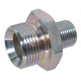 Adaptateur droit male BSP/NPT 1/4 - 1/8 | BURNETT & HILLMAN Adaptateur droit male BSP/NPT 1/4 - 1/8 | BURNETT & HILLMANPR#661392