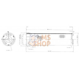 Filtre air sécurité Radialseal | DONALDSON Filtre air sécurité Radialseal | DONALDSONPR#850094