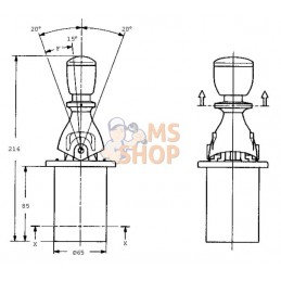 Levier PVREL 155U2606 | DANFOSS Levier PVREL 155U2606 | DANFOSSPR#918389