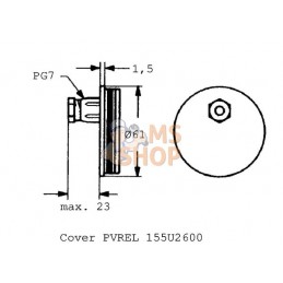 Levier PVREL 155U2606 | DANFOSS Levier PVREL 155U2606 | DANFOSSPR#918389