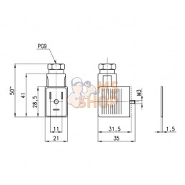 Connecteur + led 24V AC/DC | CAMOZZI Connecteur + led 24V AC/DC | CAMOZZIPR#853128