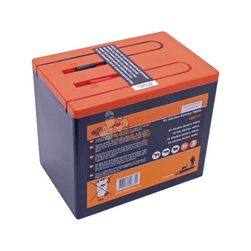 Batterie 9V 160Ah Gallagher | GALLAGHER Batterie 9V 160Ah Gallagher | GALLAGHERPR#854025