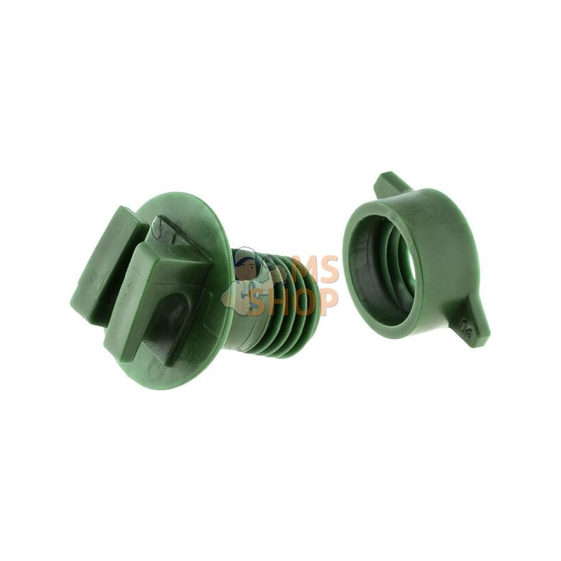 20 Isol. à écrou vert ø6-14mm | GALLAGHER 20 Isol. à écrou vert ø6-14mm | GALLAGHERPR#854052