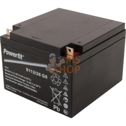 Batterie 12V 25Ah Gallagher | GALLAGHER Batterie 12V 25Ah Gallagher | GALLAGHERPR#897495