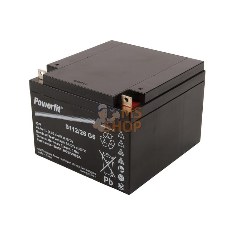 Batterie 12V 25Ah Gallagher | GALLAGHER Batterie 12V 25Ah Gallagher | GALLAGHERPR#897495