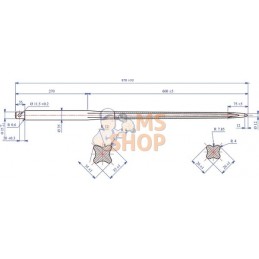 Dents chargeur front. 35x860mm | FORGES DU SAUT DU TARN Dents chargeur front. 35x860mm | FORGES DU SAUT DU TARNPR#914224