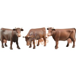 Set de vaches, marron (16 pcs) | BRUDER Set de vaches, marron (16 pcs) | BRUDERPR#863040