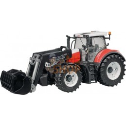 Steyr 6300 Terrus + ch. front. | BRUDER Steyr 6300 Terrus + ch. front. | BRUDERPR#863147