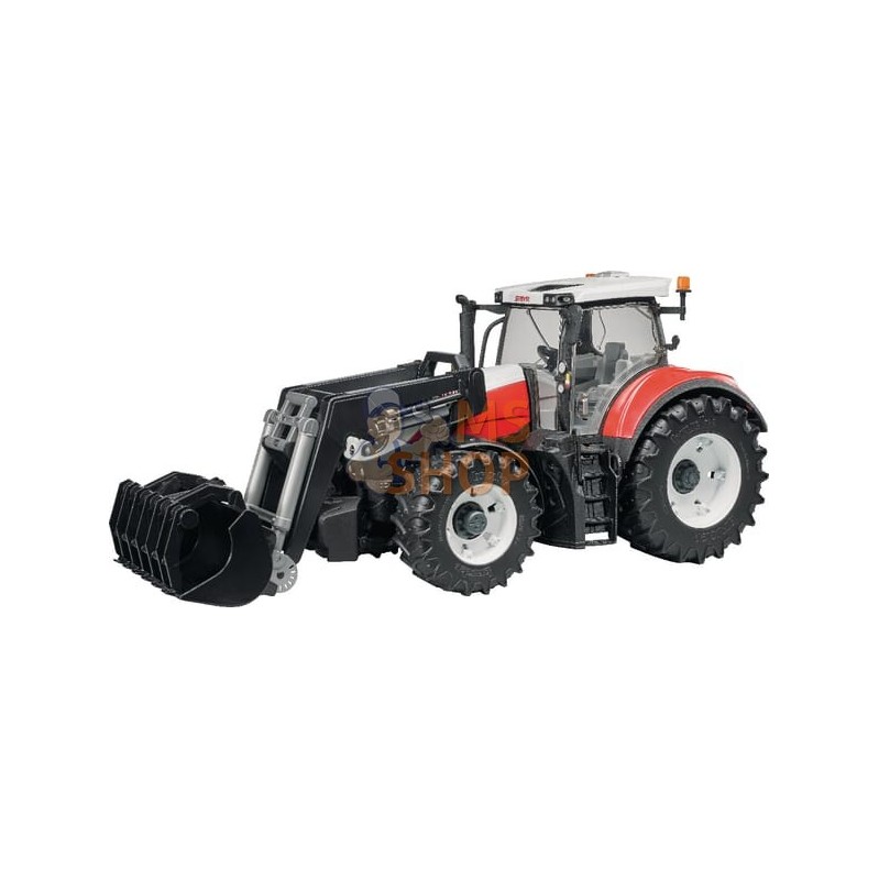 Steyr 6300 Terrus + ch. front. | BRUDER Steyr 6300 Terrus + ch. front. | BRUDERPR#863147