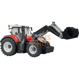 Steyr 6300 Terrus + ch. front. | BRUDER Steyr 6300 Terrus + ch. front. | BRUDERPR#863147