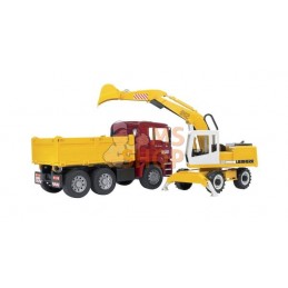 MAN Camion et Excavatrice | BRUDER MAN Camion et Excavatrice | BRUDERPR#863113
