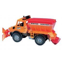 MB-Unimog chasse-neige avec sableuse | BRUDER MB-Unimog chasse-neige avec sableuse | BRUDERPR#863097