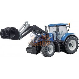 New Holland T7.315 + chargeur frontal | BRUDER New Holland T7.315 + chargeur frontal | BRUDERPR#924048