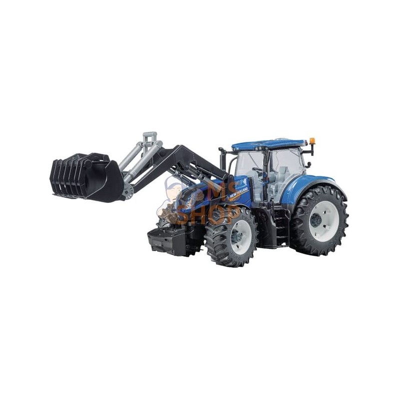 New Holland T7.315 + chargeur frontal | BRUDER New Holland T7.315 + chargeur frontal | BRUDERPR#924048