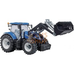 New Holland T7.315 + chargeur frontal | BRUDER New Holland T7.315 + chargeur frontal | BRUDERPR#924048