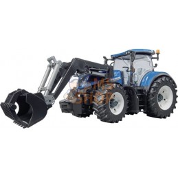 New Holland T7.315 + chargeur frontal | BRUDER New Holland T7.315 + chargeur frontal | BRUDERPR#924048