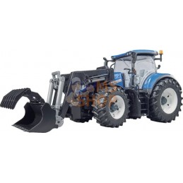 New Holland T7.315 + chargeur frontal | BRUDER New Holland T7.315 + chargeur frontal | BRUDERPR#924048