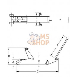 Cric d'atelier 3 T | COMPAC Cric d'atelier 3 T | COMPACPR#887286