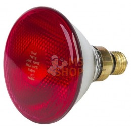 Lampe chauffante à infrarouge PAR Rouge 100W | FARMA Lampe chauffante à infrarouge PAR Rouge 100W | FARMAPR#900434