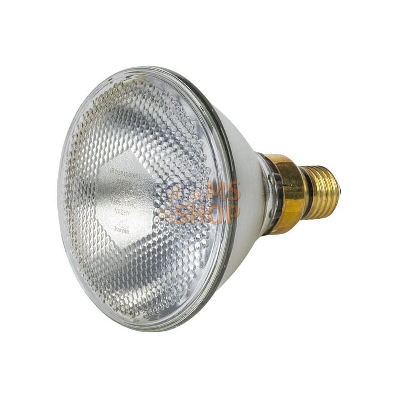 Lampe chauffante à infrarouge PAR Transparent 100W | FARMA Lampe chauffante à infrarouge PAR Transparent 100W | FARMAPR#900439