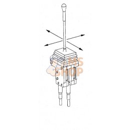 Levier Télécommande en croix | DURA Levier Télécommande en croix | DURAPR#904458
