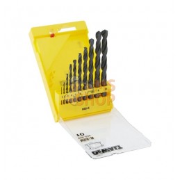 Coffret de 10 forets métal HSS R | DEWALT Coffret de 10 forets métal HSS R | DEWALTPR#662002