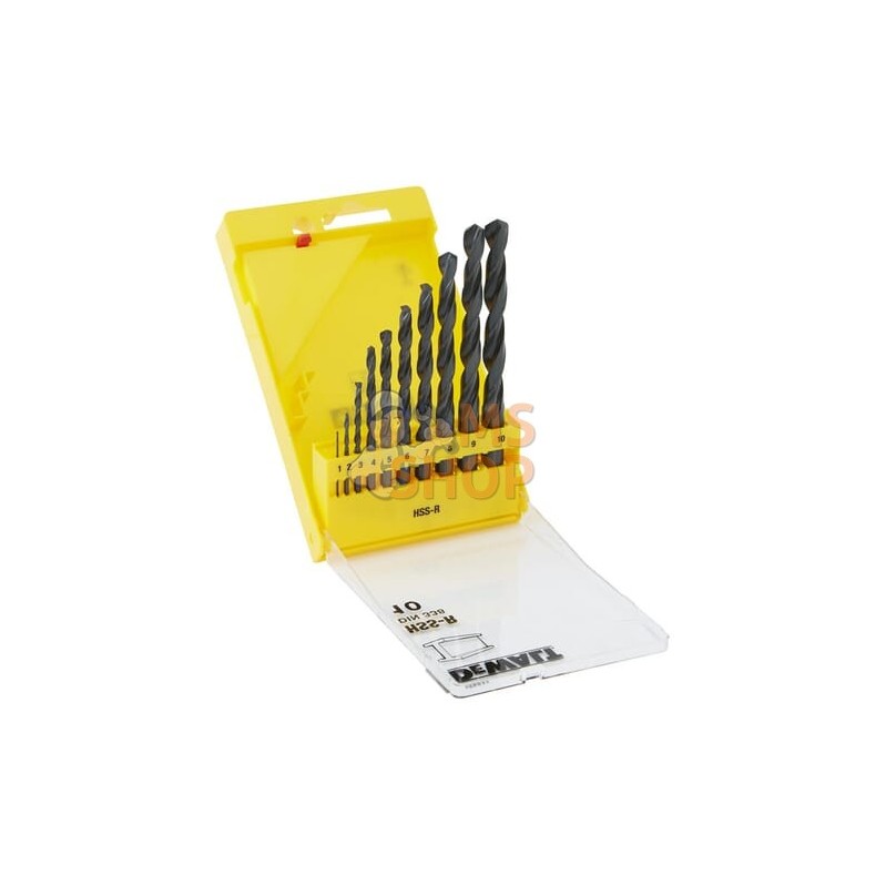 Coffret de 10 forets métal HSS R | DEWALT Coffret de 10 forets métal HSS R | DEWALTPR#662002