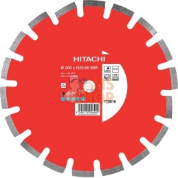 Lame scie diamant pierre300x20 | HIKOKI Lame scie diamant pierre300x20 | HIKOKIPR#612340