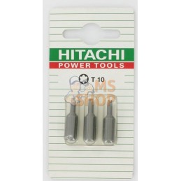 Embouts Torx 1/4" T10-25mm (3x) | HIKOKI Embouts Torx 1/4" T10-25mm (3x) | HIKOKIPR#612124