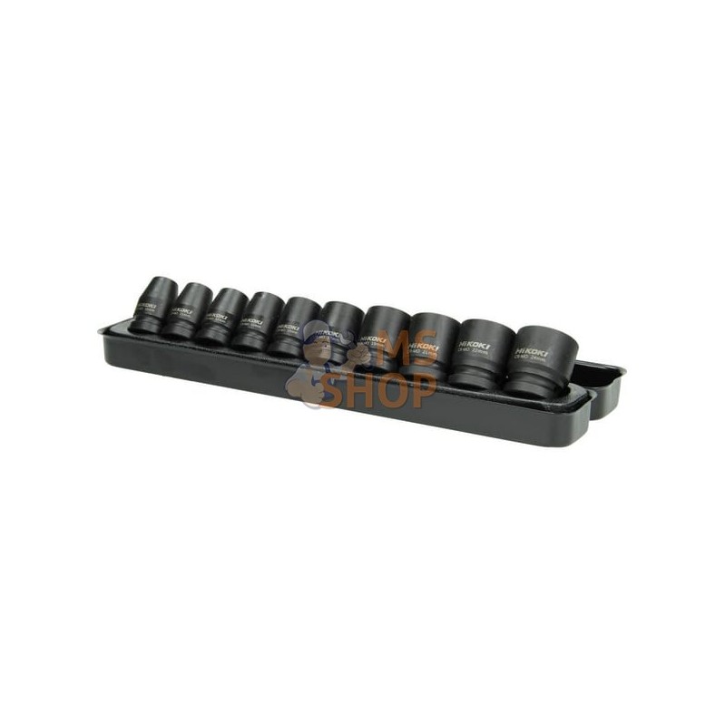 Coffret 10 douilles choc 1/2" | HIKOKI Coffret 10 douilles choc 1/2" | HIKOKIPR#612051 Coffret 10 douilles choc 1/2" | HIKOKI Coffret 10 douilles choc 1/2" | HIKOKIPR#612051