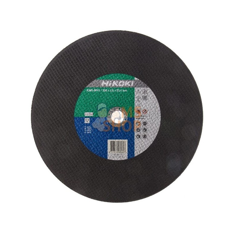 Disque à couper le métal 400x3,0 mm | HIKOKI Disque à couper le métal 400x3,0 mm | HIKOKIPR#700938 Disque à couper le métal 400x3,0 mm | HIKOKI Disque à couper le métal 400x3,0 mm | HIKOKIPR#700938