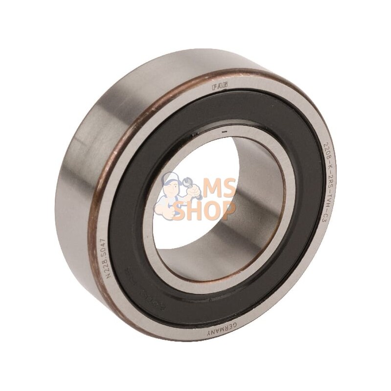 Roulement à billes à alignement automatique 40x80x23 mm, 2208-K-2RS-TVH-C3 | INA/FAG Roulement à billes à alignement automatique Roulement à billes à alignement automatique 40x80x23 mm, 2208-K-2RS-TVH-C3 | INA/FAG Roulement à billes à alignement automatique