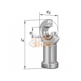 Tête de rotule | INA/FAG Tête de rotule | INA/FAGPR#890074