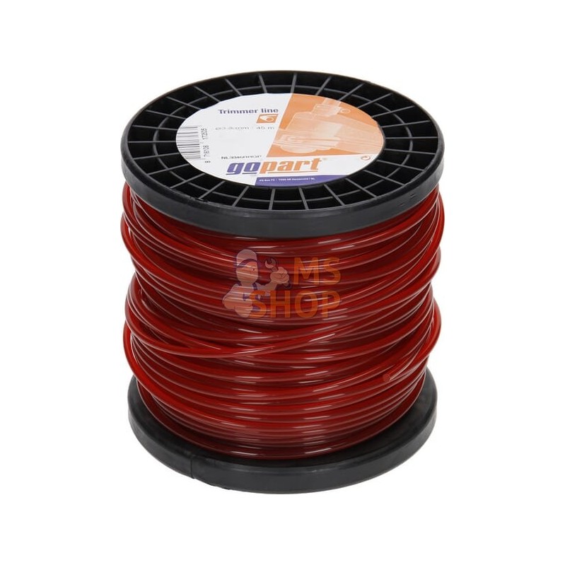 Fil de coupe Ø 3.3mm 45m rond rouge gopart | GOPART Fil de coupe Ø 3.3mm 45m rond rouge gopart | GOPARTPR#1089330 Fil de coupe Ø 3.3mm 45m rond rouge gopart | GOPART Fil de coupe Ø 3.3mm 45m rond rouge gopart | GOPARTPR#1089330