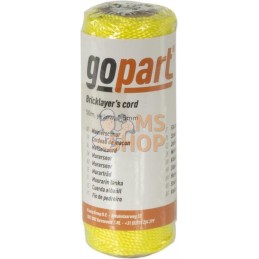 Fil PP 1,5 mm jaune 50 m | GOPART Fil PP 1,5 mm jaune 50 m | GOPARTPR#661576