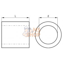 "silent bloc Caoutchouc 11x30x40mm p/ J.D" | GOPART "silent bloc Caoutchouc 11x30x40mm p/ J.D" | GOPARTPR#812842