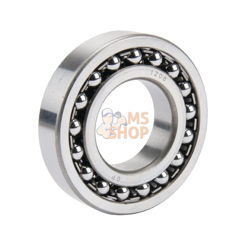 Roulement à billes à alignement automatique 40x80x18 mm gopart | GOPART Roulement à billes à alignement automatique 40x80x18 mm Roulement à billes à alignement automatique 40x80x18 mm gopart | GOPART Roulement à billes à alignement automatique 40x80x18 mm