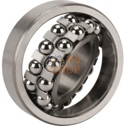 Roulement à billes à alignement automatique 30x62x16 mm gopart | GOPART Roulement à billes à alignement automatique 30x62x16 mm 