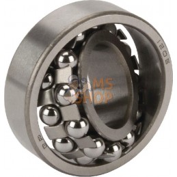 Roulement à billes à alignement automatique 25x52x15 mm gopart | GOPART Roulement à billes à alignement automatique 25x52x15 mm 