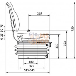 Siège PVC, mécan., à susp. | GOPART Siège PVC, mécan., à susp. | GOPARTPR#690555 Siège PVC, mécan., à susp. | GOPART Siège PVC, mécan., à susp. | GOPARTPR#690555