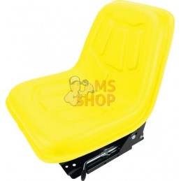 Siège à suspension mécanique, Jaune, PVC | GOPART Siège à suspension mécanique, Jaune, PVC | GOPARTPR#980255