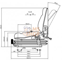 Siège PVC à suspension mécan. | GOPART Siège PVC à suspension mécan. | GOPARTPR#690634 Siège PVC à suspension mécan. | GOPART Siège PVC à suspension mécan. | GOPARTPR#690634